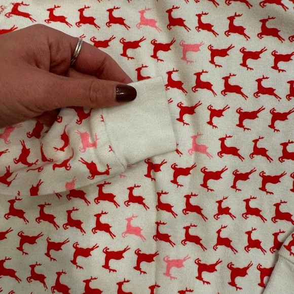 Crew Cuts Sleepwear Pajamas Reindeer Holiday Winter Christmas - Picture 6 of 8